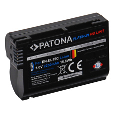 PATONA 1344 baterie pro fotoaparáty a kamery Lithium-ion (Li-ion) 2250 mAh PATONA 1344 baterie pro fotoaparáty a kamery Lithium-ion (Li-ion) 2250 mAh