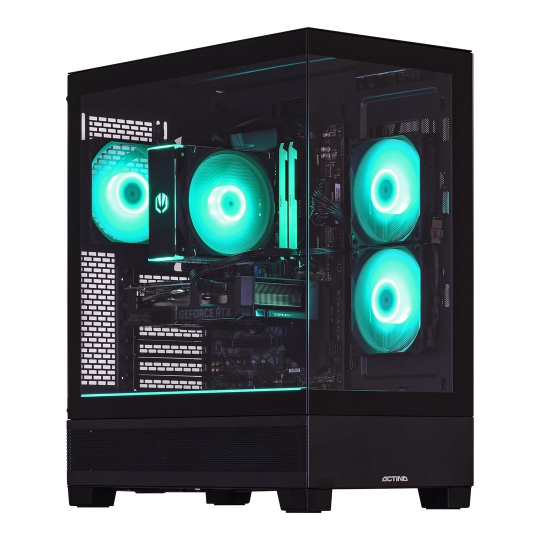 Actina 5901443383666 PC Intel® Core™ i5 i5-12400F 32 GB DDR4-SDRAM 1 TB SSD NVIDIA GeForce RTX 4060 Ti Midi Tower Černá