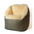 Sako bag pouf Fluffy cream XXL 140 x 90 cm