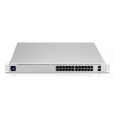 Ubiquiti UniFi Pro 24-Port PoE Řízený L2/L3 Gigabit Ethernet (10/100/1000) Podpora napájení po Ethernetu (PoE) 1U Stříbrná