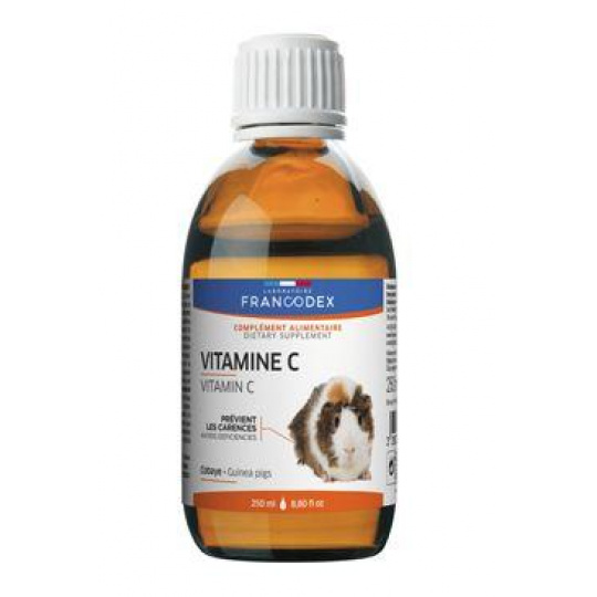 Francodex Vitamín C kapky morče 250ml Francodex Vitamín C kapky morče 250ml