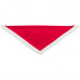 Xmas Neckerchief - set 6 ks vánočních šátků, samet, 55cm/75cm, červená