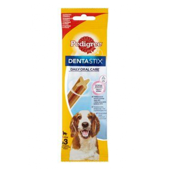 Pedigree poch.DentaStix Dental Medium 3ks/77g Pedigree poch.DentaStix Dental Medium 3ks/77g