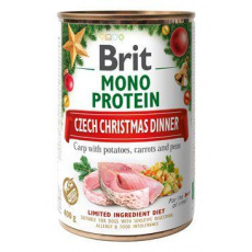 Brit Care Dog Christmas konz Mono Protein can 400g