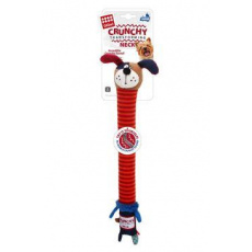Hračka pes GiGwi Plush Friendz pes S křupavý krk Hračka pes GiGwi Plush Friendz pes S křupavý krk