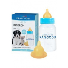 Francodex Láhev pro krmení štěňat a koťat 120ml Francodex Láhev pro krmení štěňat a koťat 120ml
