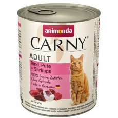 ANIMONDA konzerva CARNY Adult - hovězí, krůta, ráčci 800g ANIMONDA konzerva CARNY Adult - hovězí, krůta, ráčci 800g