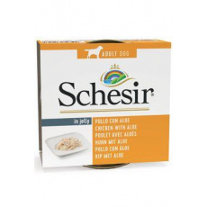 Schesir Dog konz. Adult kuře/aloe 150g Schesir Dog konz. Adult kuře/aloe 150g