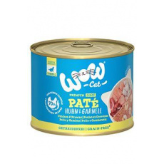 WOW Cat konz. Kitten Paté kuře s krevetami 200g