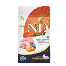 N&D Pumpkin DOG Adult Mini Lamb & Blueberry 800g
