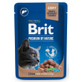 BRIT Premium Cat Liver Sterilised - mokré krmivo pro kočky - 100g