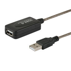 SAVIO USB port extender aktivní 5m CL-76 5m USB kabel