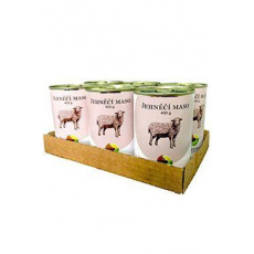 BOHEMIA MASO Jehněčí ve vlastní šťávě SIX PACK 6x400g BOHEMIA MASO Jehněčí ve vlastní šťávě SIX PACK 6x400g
