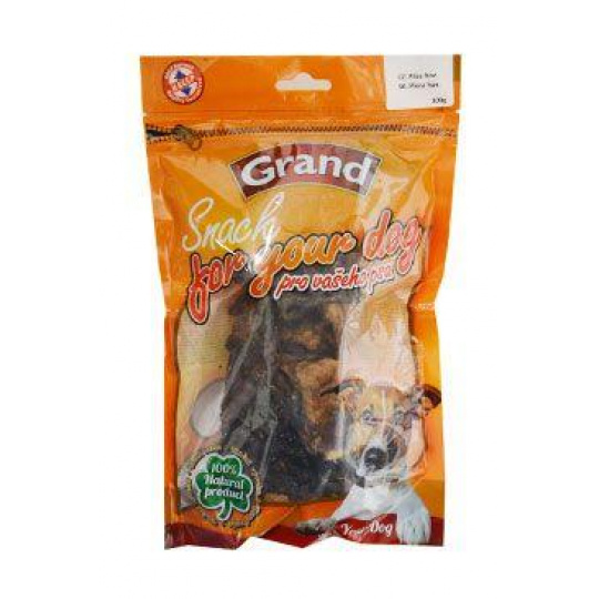 GRAND Dog poch. Suš. Mňamka plíce 100g