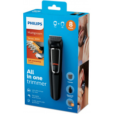 Philips MULTIGROOM Series 3000 Zastřihovač vousů, vlasů a nosních a ušních chloupků