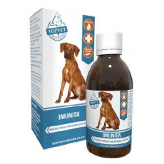 Imunita sirup pro psy TOPVET 200ml Imunita sirup pro psy TOPVET 200ml