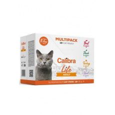 Calibra Cat Life kapsa Adult Multipack 12x85g Calibra Cat Life kapsa Adult Multipack 12x85g