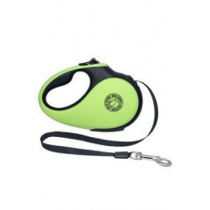 Vodítko samonavíjecí 50kg/5m zeleno/černá Kiwi Vodítko samonavíjecí 50kg/5m zeleno/černá Kiwi