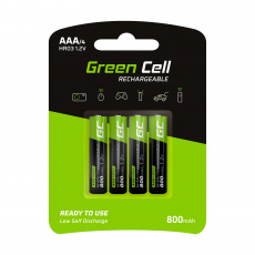 Green Cell GR04 baterie pro domácnost Dobíjecí baterie AAA Nikl-metal hydridová (NiMH)