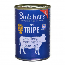 BUTCHER'S Original Tripe Mix Rumen Pate - vlhké krmivo pro psy - 400g