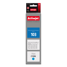 Activejet AE-103C (náhradní inkoust Epson 103 C13T00S24A; Supreme; 70 ml; modrý)