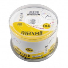 Maxell CD-R 80/700MB XL 52x 50p 50 kusů