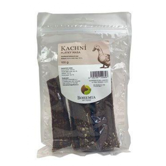 BOHEMIA PLÁTKY Kachní 100g BOHEMIA PLÁTKY Kachní 100g