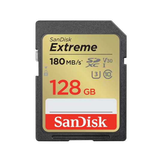 SanDisk Extreme 128 GB SDXC UHS-I Třída 10