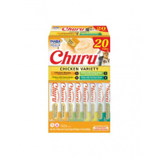 Pamlsok Inaba Churu cat Kura 4 príchute 20 túb 280 g Pamlsok Inaba Churu cat Kura 4 príchute 20 túb 280 g