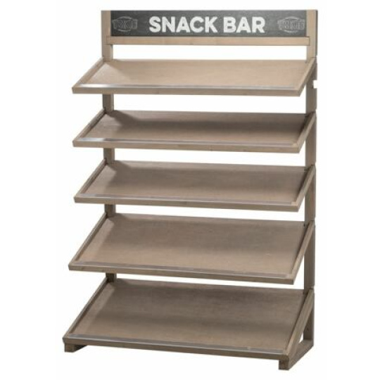 Policový Snack Bar, XL : 127 x 185 x 59 cm