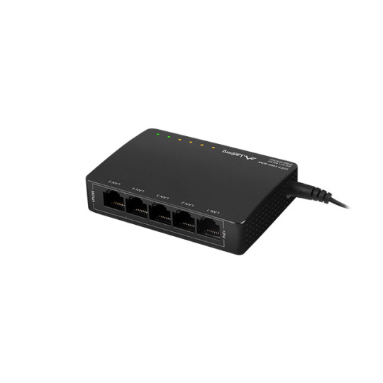 Lanberg PoE Switch DSP3-1005-60W (5portový, 1Gb/s)