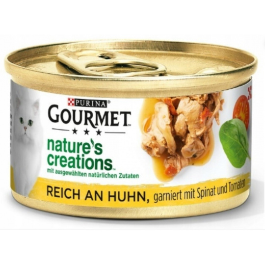 GOURMET Gourmet Nature's Creation - mokré krmivo pro kočky - 85g