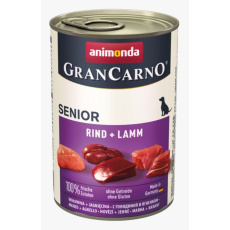 ANIMONDA GranCarno Senior Beef with lamb - mokré krmivo pro psy - 400g