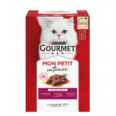 GOURMET Mon Petit Meat Mix - mokré krmivo pro kočky - 6 x 50 g