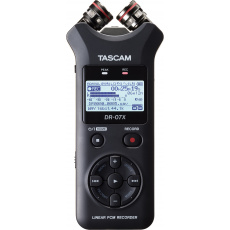 Tascam DR-07X diktafoin Flash karta Černá