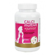 CALCImultivit+junior tablety pro psy a kočky 50tbl CALCImultivit+junior tablety pro psy a kočky 50tbl
