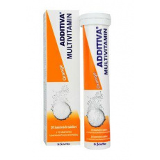 Multivitamin Additiva pomeranč tbl eff 20 Multivitamin Additiva pomeranč tbl eff 20