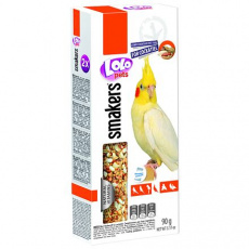 LOLO SMAKERS 2 klasy s arašídy pro korely 90 g LOLO SMAKERS 2 klasy s arašídy pro korely 90 g