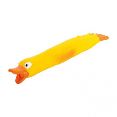 Kachna "kamikaze"s křupavým zvukem, 19 cm, žlutá, HipHop