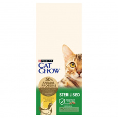 Purina Cat Chow Sterilized suché krmivo pro kočky 15 kg Dospělý Kuřecí maso