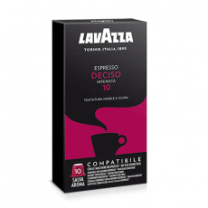 Lavazza Deciso Kávová kapsle Tmavě pražená 10 kusů