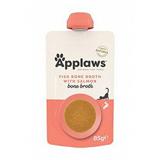 Applaws Cat kapsička Adult Broth rybí vývar s lososom 85g