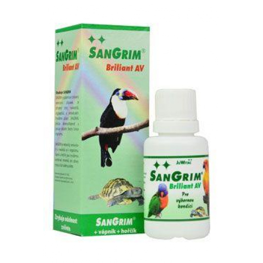 Sangrim Briliant AV pro ptáky 20ml