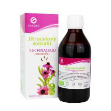 Sirup Jitrocelový 310g s vit. C/Echinace Extrak Galmed Sirup Jitrocelový 310g s vit. C/Echinace Extrak Galmed