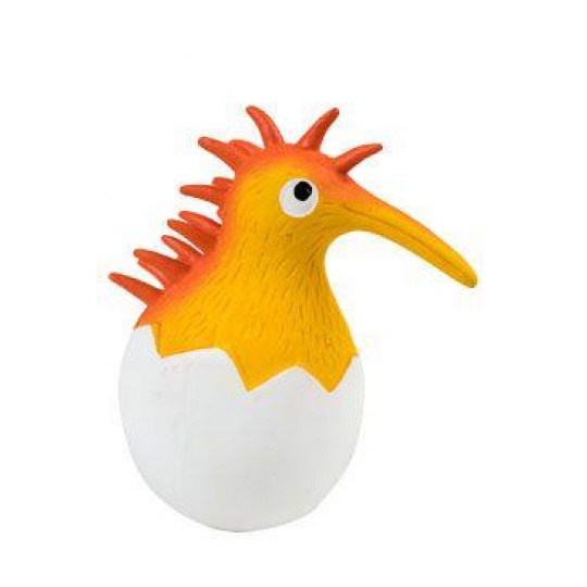 Hračka pes BABY latex,pískací,oranžová 12cm Kiwi Hračka pes BABY latex,pískací,oranžová 12cm Kiwi
