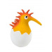 Hračka pes BABY latex,pískací,oranžová  12cm Kiwi