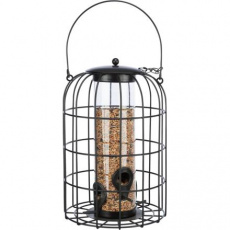 Zásobník na krmivo s ochrannou mřížkou, 950 ml / o 17 × 26 cm, černá