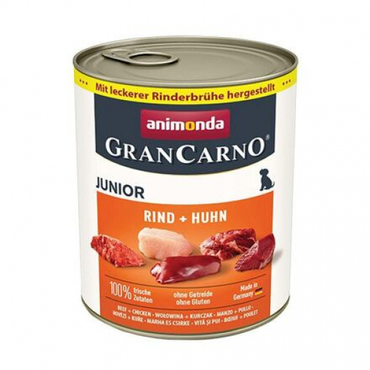 GRANCARNO JUNIOR - hovězí, kuře 800g