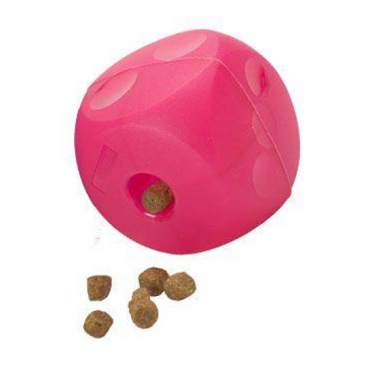 Hračka pes BUSTER Soft Cube purpurová 12cm Hračka pes BUSTER Soft Cube purpurová 12cm
