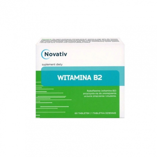 Novativ Vitamin B2, 60 tablet